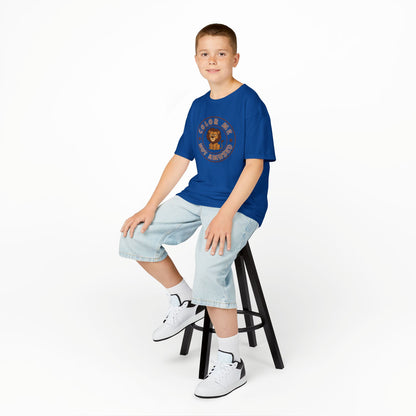 Kids Tee — Color Me Not Amused - Lion
