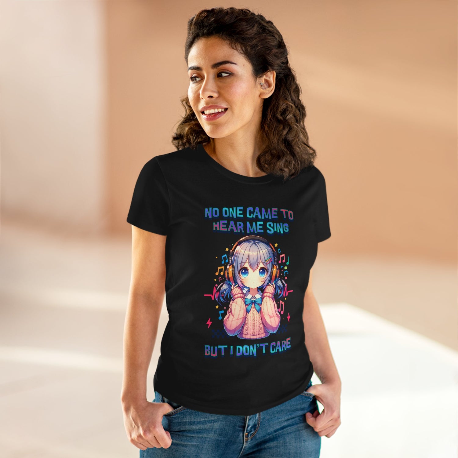 Cute Graphic Tee for Music Lovers