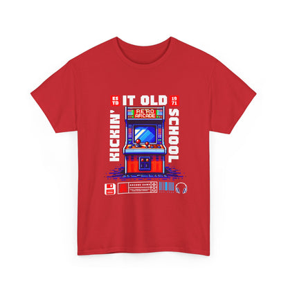 Old School Arcade T-Shirt — "Kickin&
