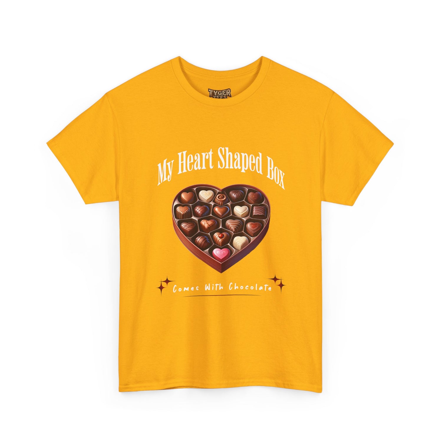My Heart Shaped Box Comes With Chocolate T-Shirt | 90s Grunge-Inspired Valentine&