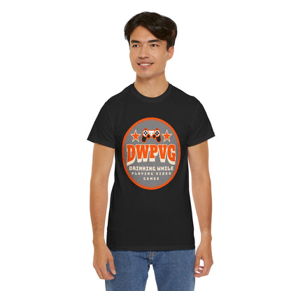 DWPVG "Drinking While Playing Video Games" Graphic Tee — Gamer Party T-Shirt