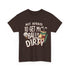 Not Afraid To Get My Balls Dirty Funny Golf Tee