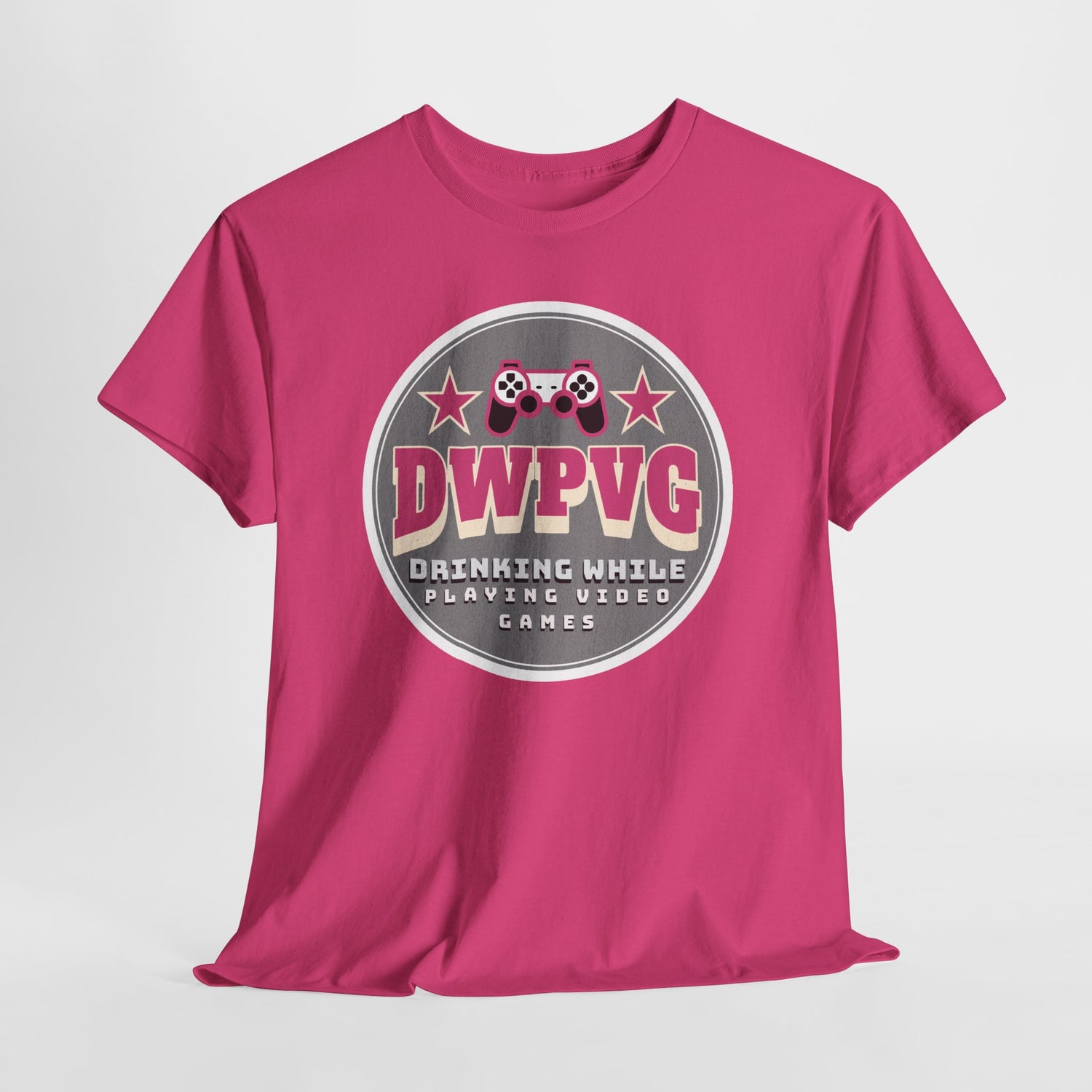 DWPVG "Drinking While Playing Video Games" Graphic Tee — Gamer Party T-Shirt