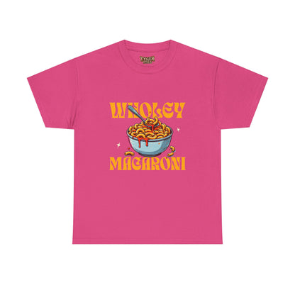 Holy Macaroni Unisex Tee, Funny T-Shirt, Casual Graphic Shirt, Gift for Pasta Lovers, Foodie Apparel, Comfortable Everyday Wear