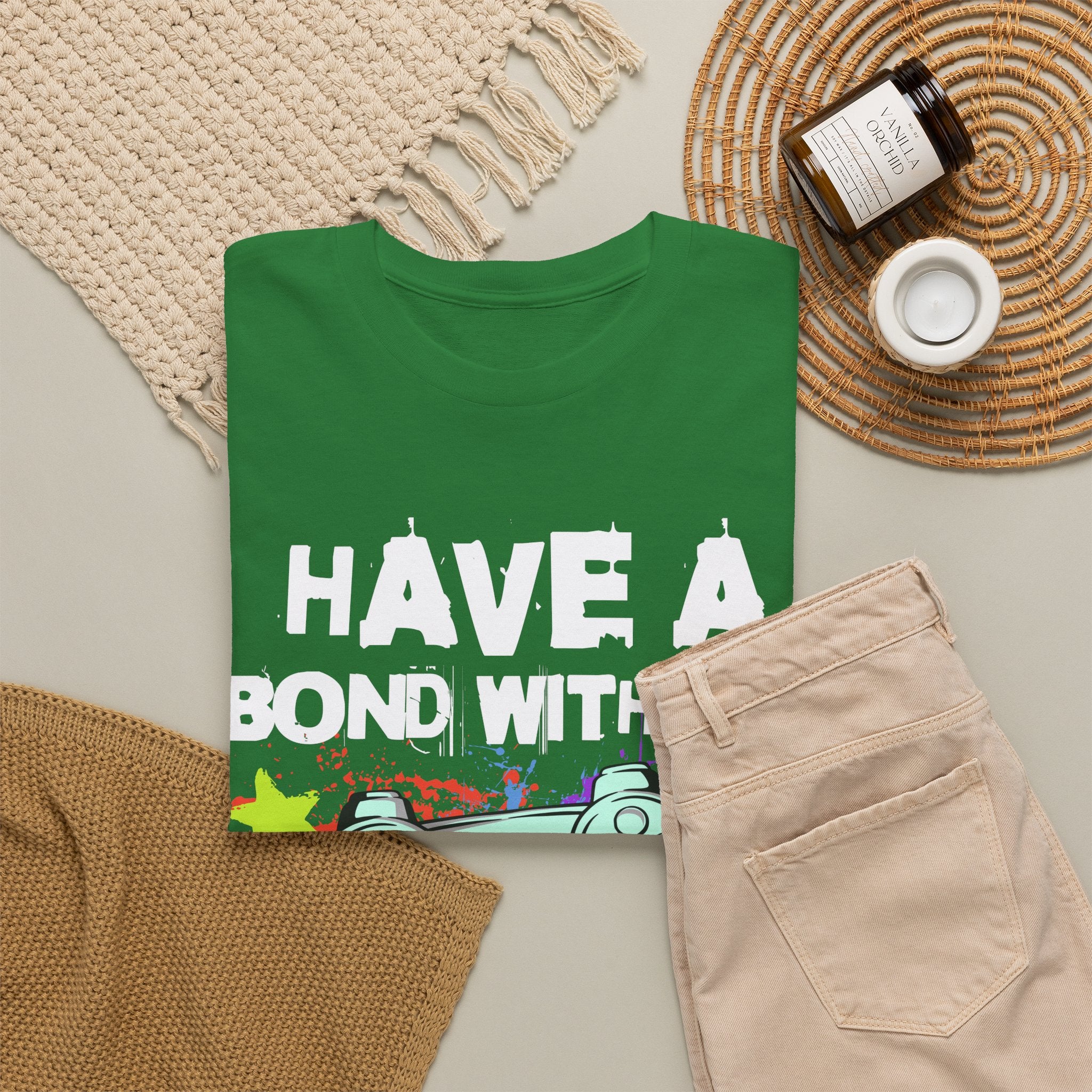 Gamer Controller Tee — "Have a Bond With My Controller" Graphic Shirt