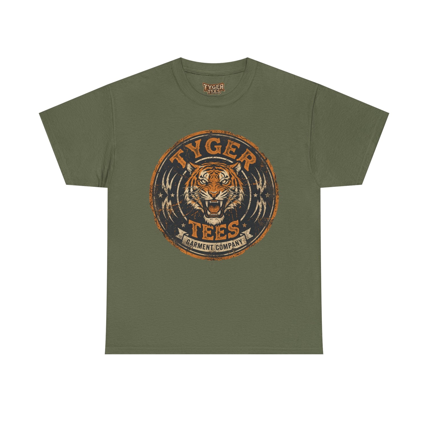 Tyger Tees Vintage Tiger Logo Tee