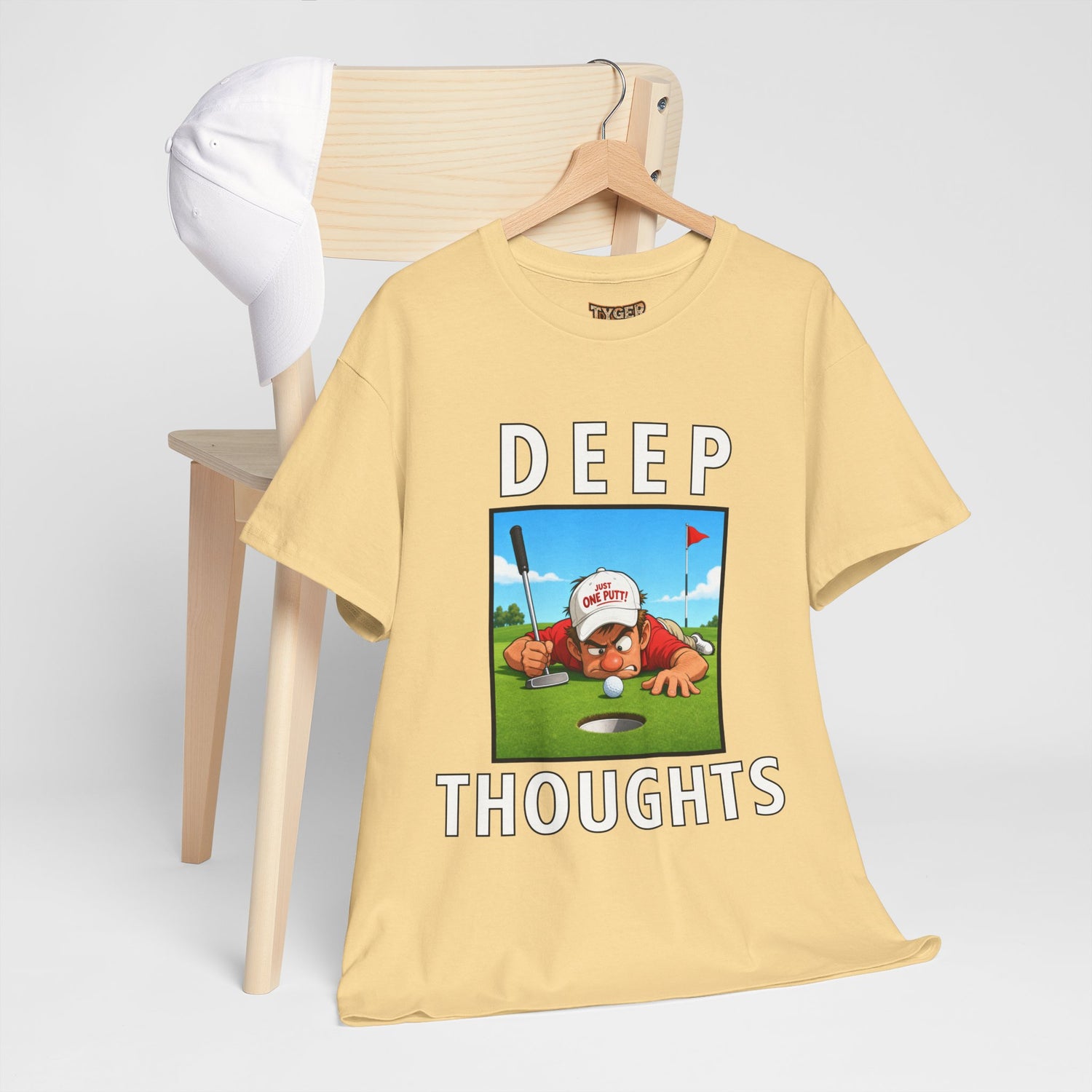 Deep Thoughts Tee - Funny Golf T-Shirt