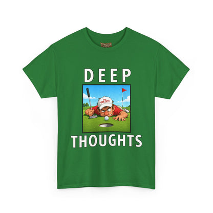 Deep Thoughts Tee - Funny Golf T-Shirt