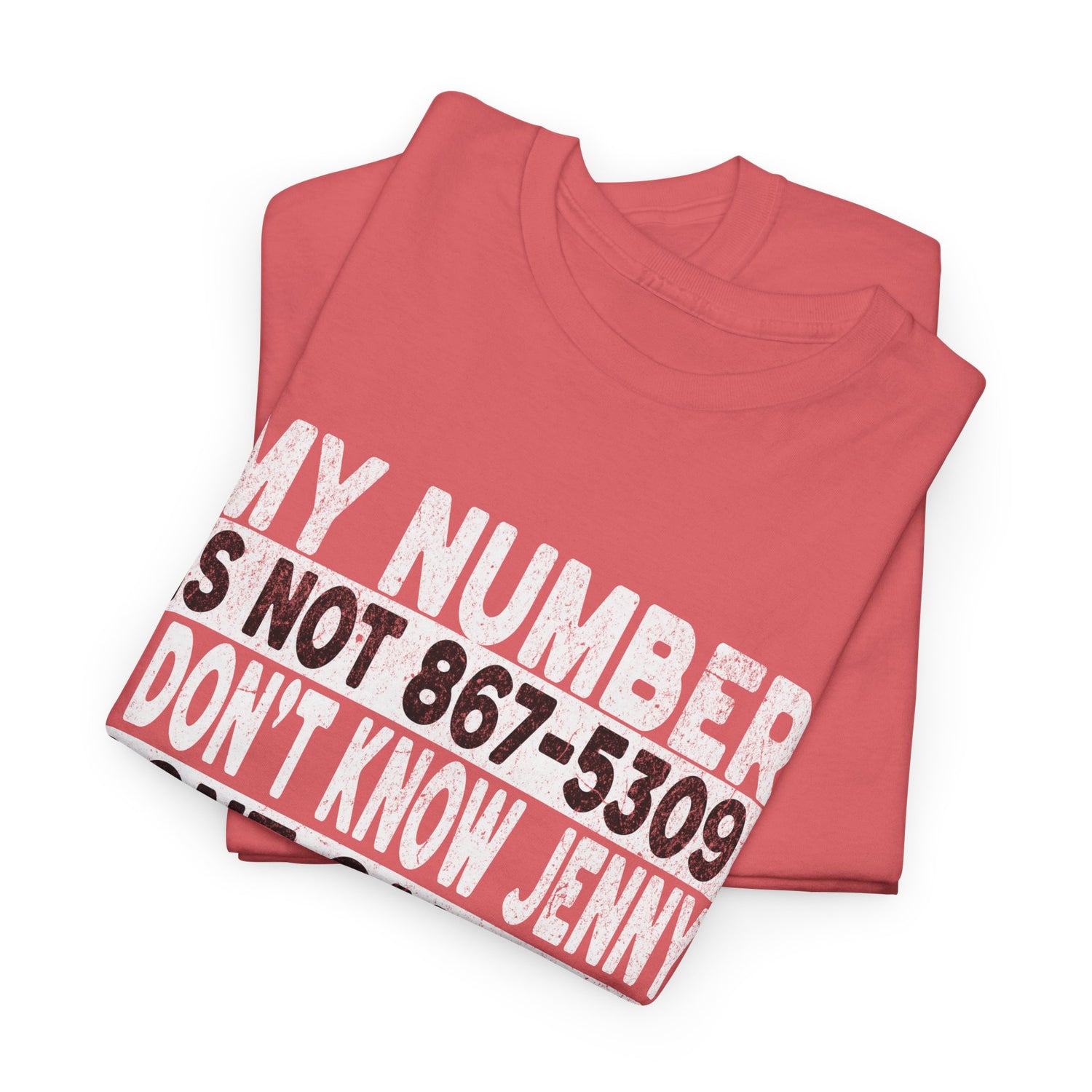 Funny 867-5309 Jenny Unisex Cotton Tee