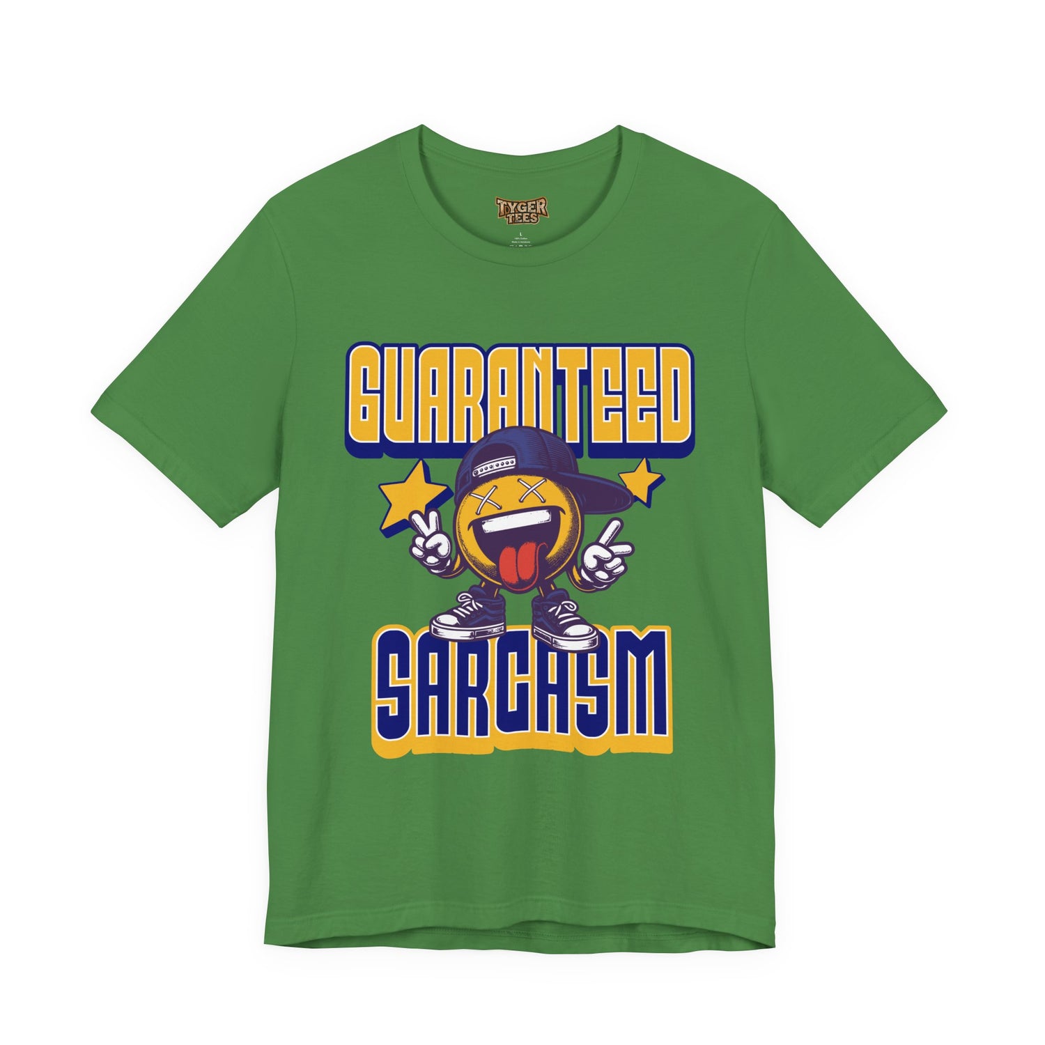 Guaranteed Sarcasm – Funny Smiley Face T-Shirt