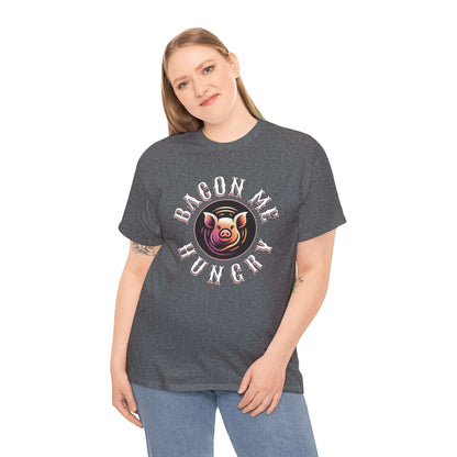Bacon Me Hungry T-Shirt | Funny Pig Graphic Tee for Food Lovers