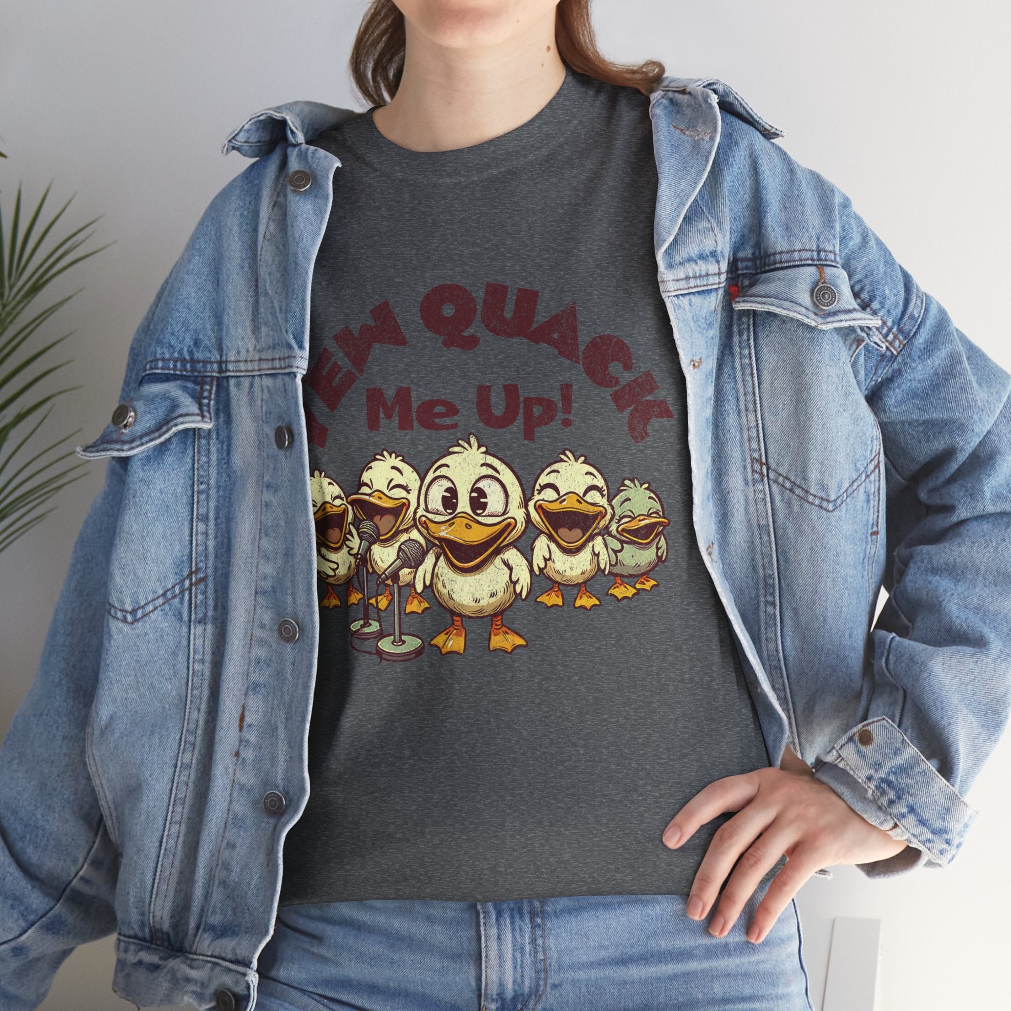 Yew Quack Me Up - Funny Duck Tee