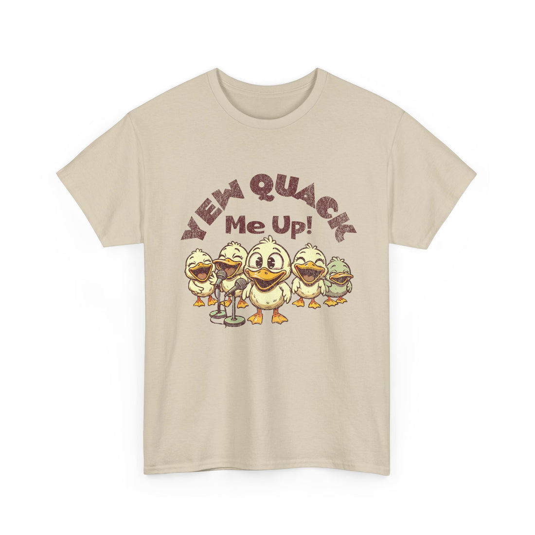 Yew Quack Me Up - Funny Duck Tee
