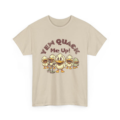 Yew Quack Me Up - Funny Duck Tee