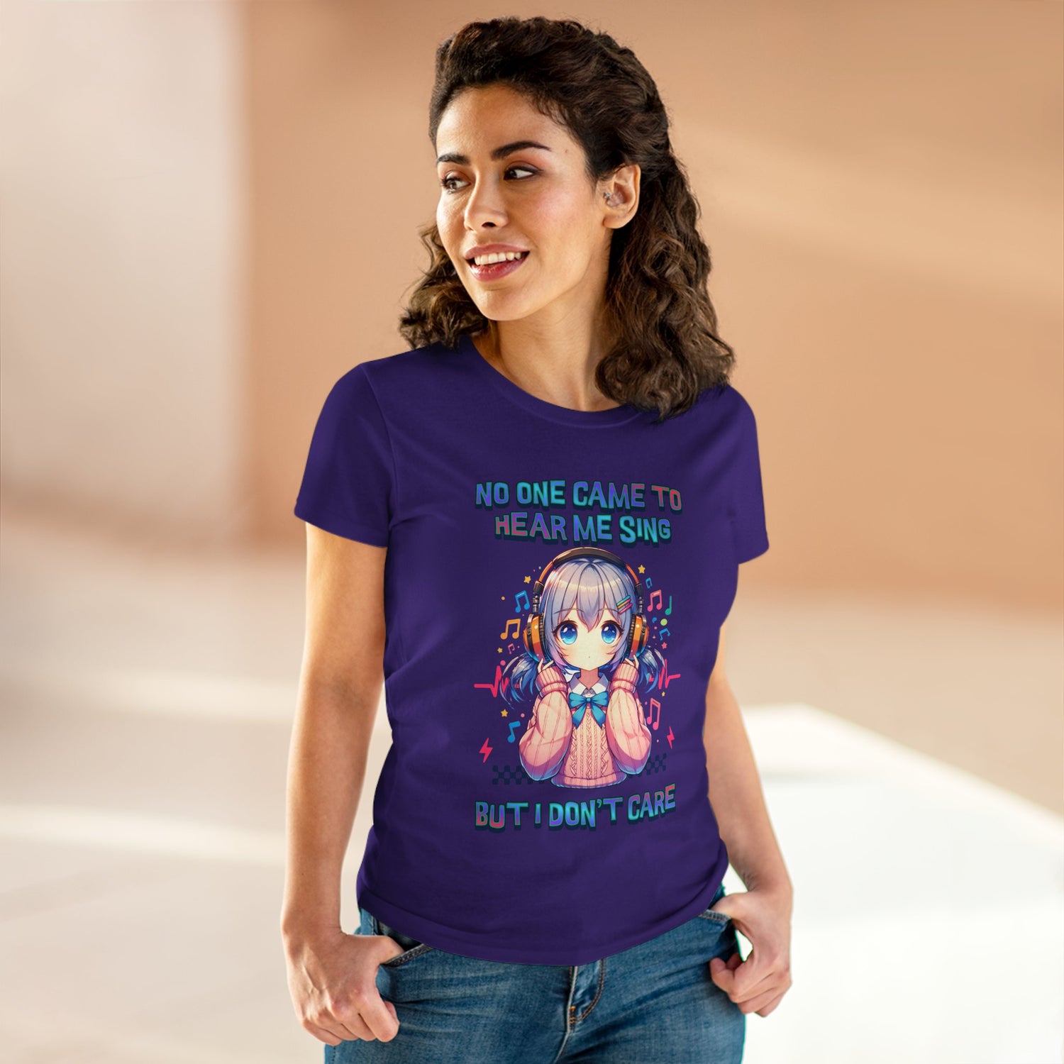 Cute Graphic Tee for Music Lovers