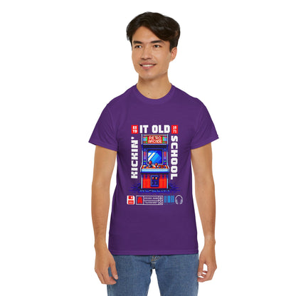 Old School Arcade T-Shirt — "Kickin&
