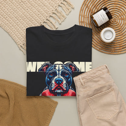 Dog Fight Boxing Dog T-Shirt — Welcome To The Dog Fight Graphic Tee