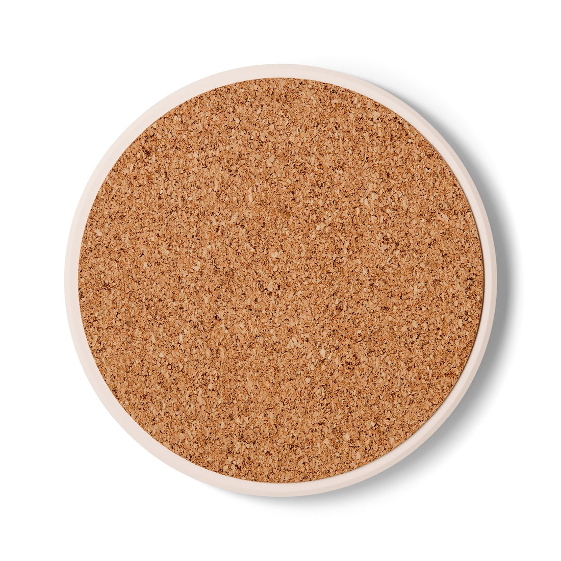 Coffee Diva Ceramic Coaster — Funny Coffee Stain Design, Gift for Coffee Lovers