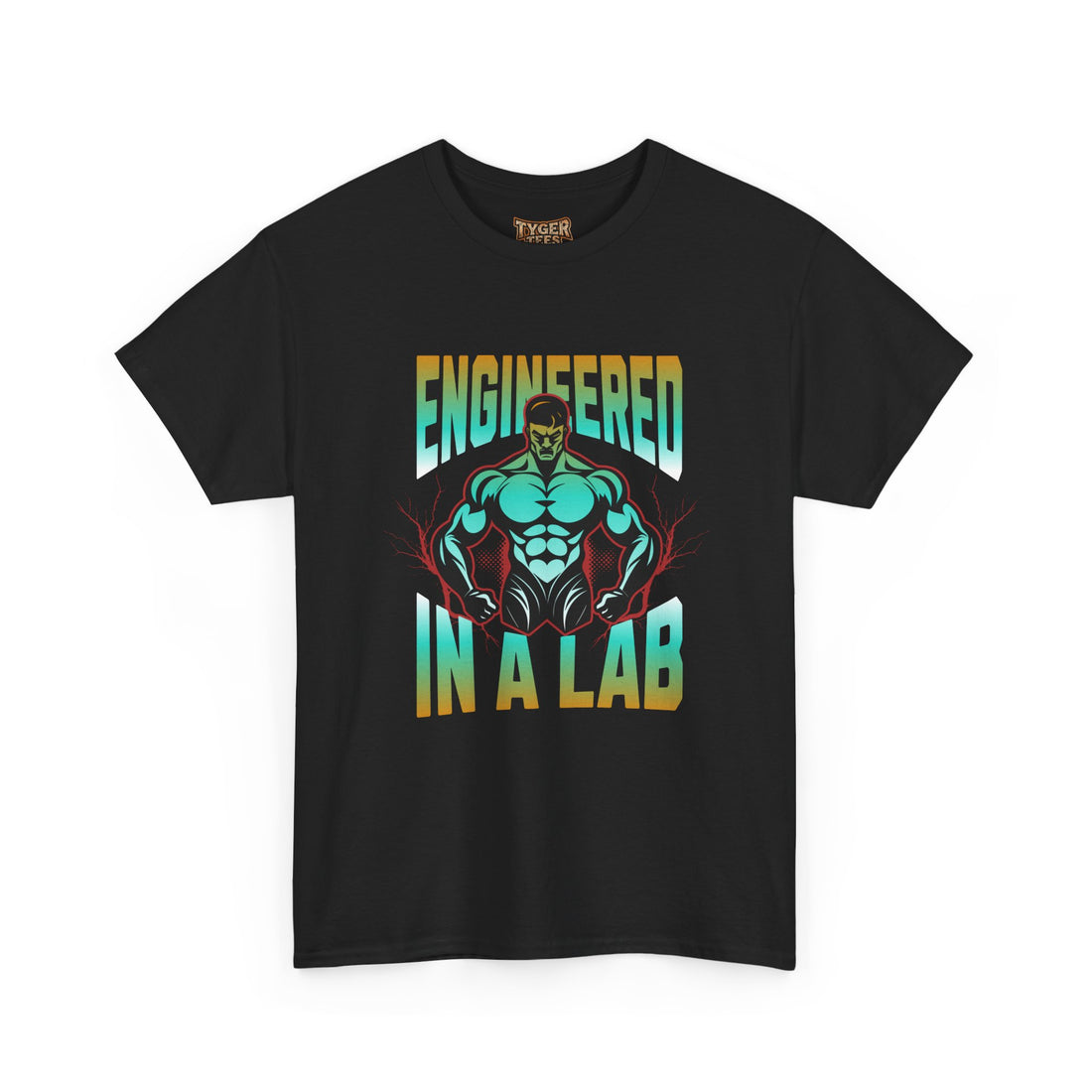 Engineered in a Lab T-Shirt — Muscle Science Gym Tee