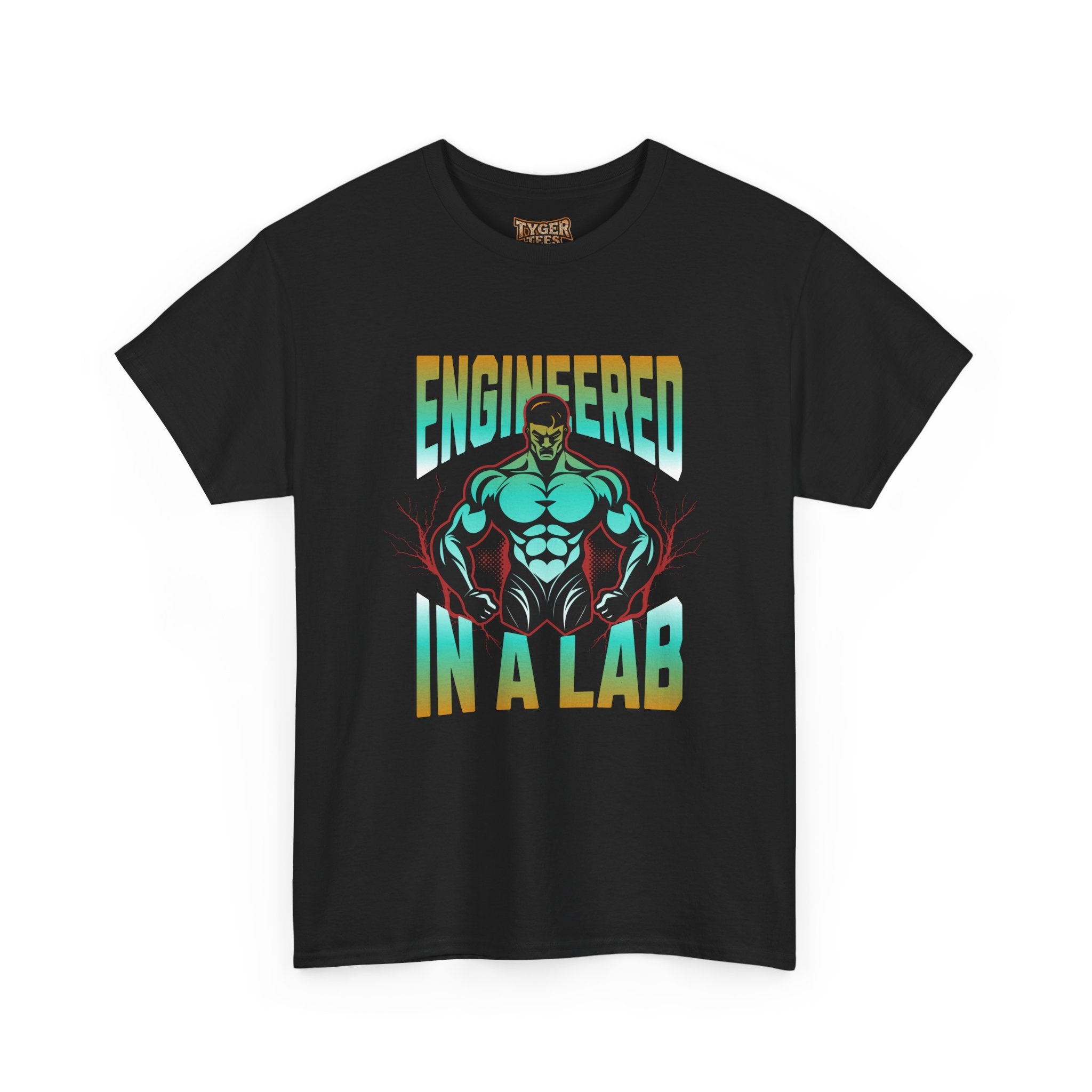 Engineered in a Lab T-Shirt — Muscle Science Gym Tee