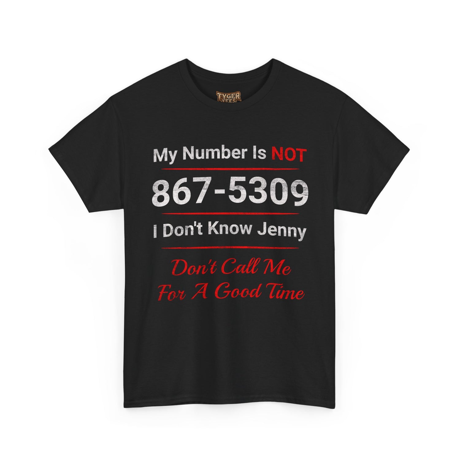 My Number Is NOT 867-5309 I Don&