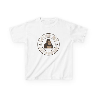 Kids Tee — Color Me Not Amused - Gorilla