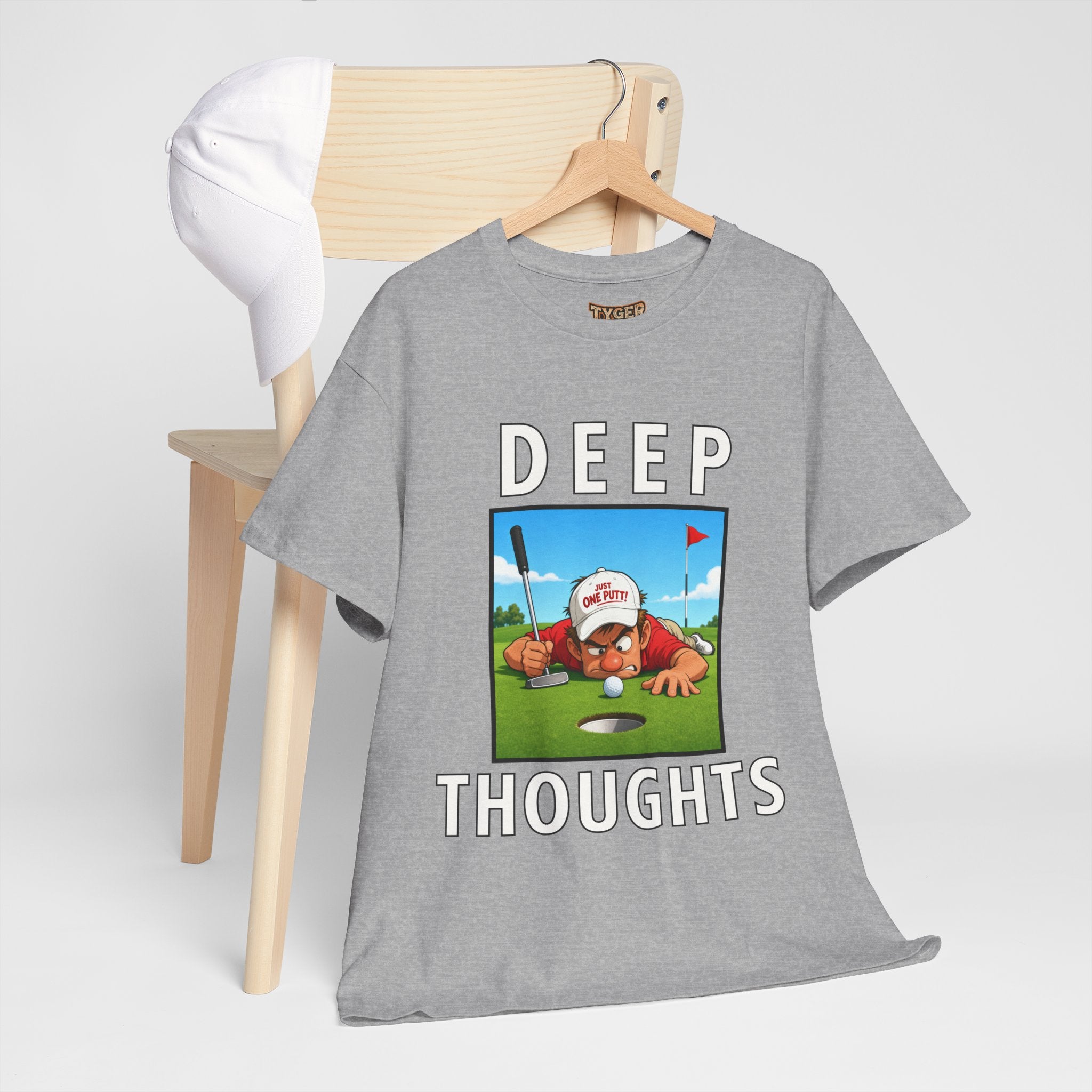 Deep Thoughts Tee - Funny Golf T-Shirt