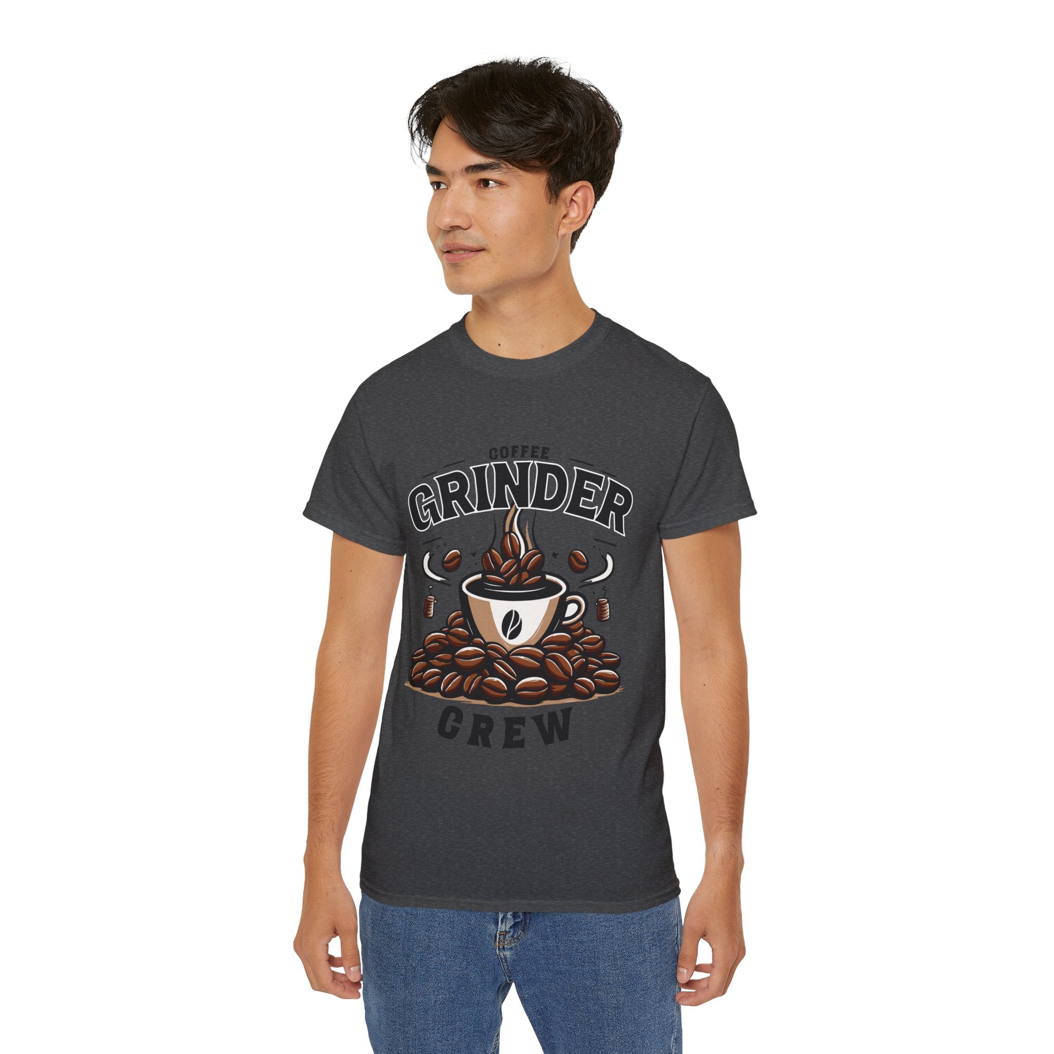 Coffee Grinder Unisex Cotton Tee