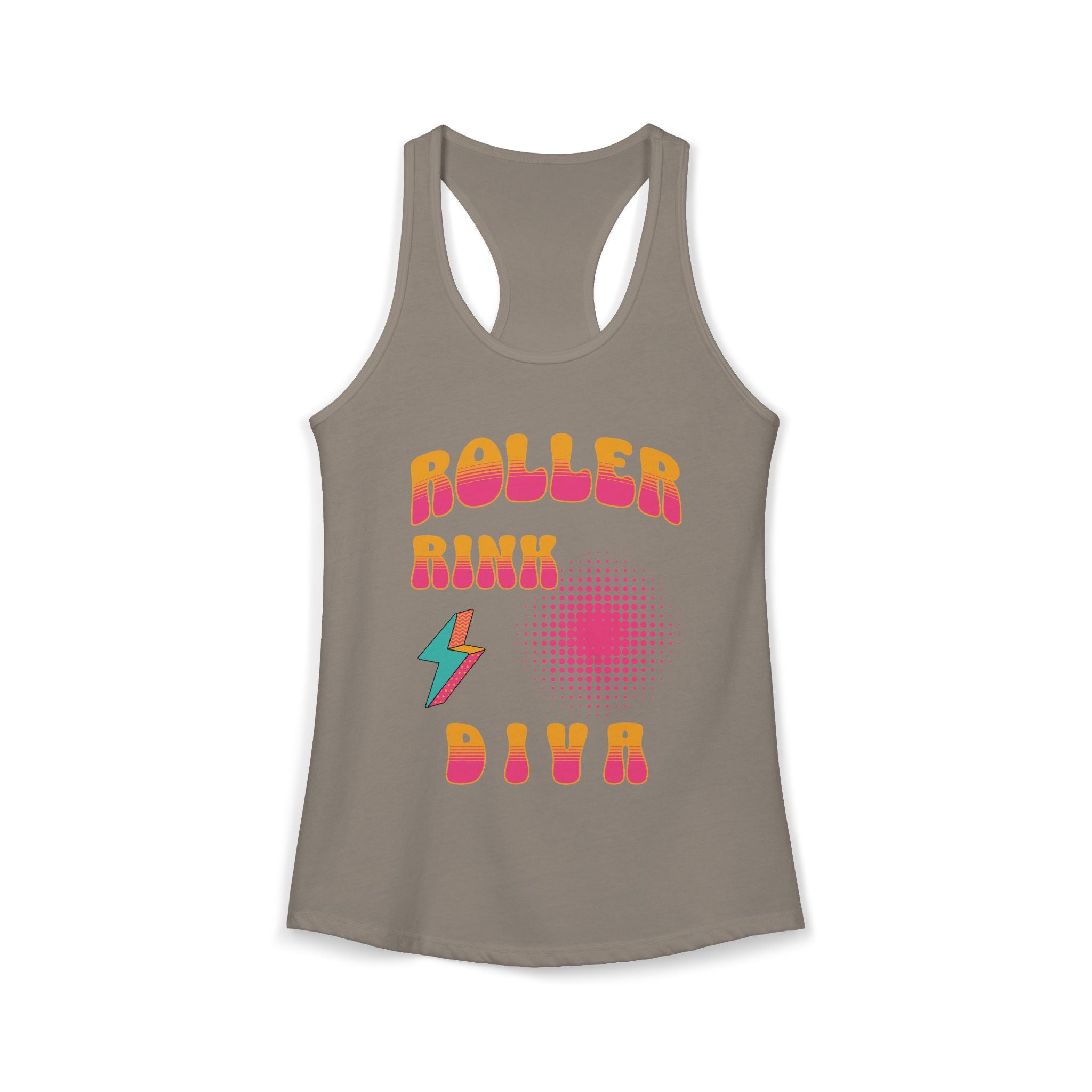 Roller Rink Diva – Women’s Racerback Tank