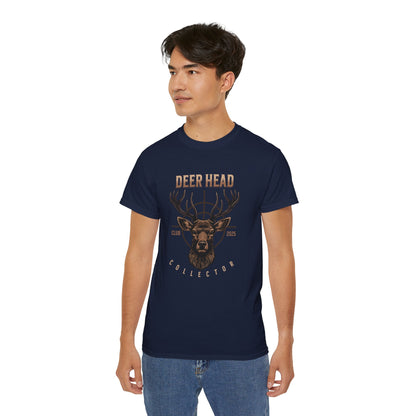 Deer Head Collector Cotton Hunting Tee