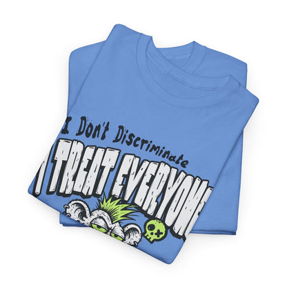 I Treat Everyone Like Shit Equally - Rude Rat Graphic Tee