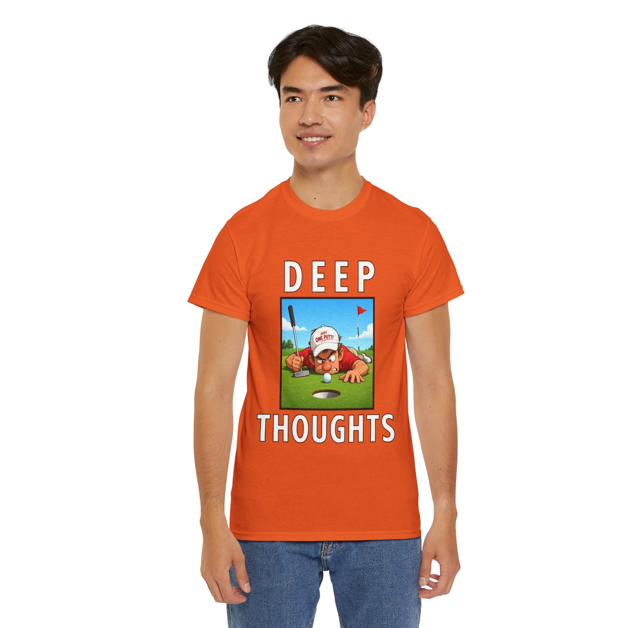 Deep Thoughts Tee - Funny Golf T-Shirt