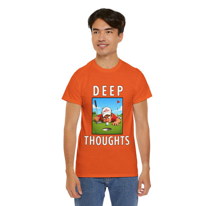 Deep Thoughts Tee - Funny Golf T-Shirt
