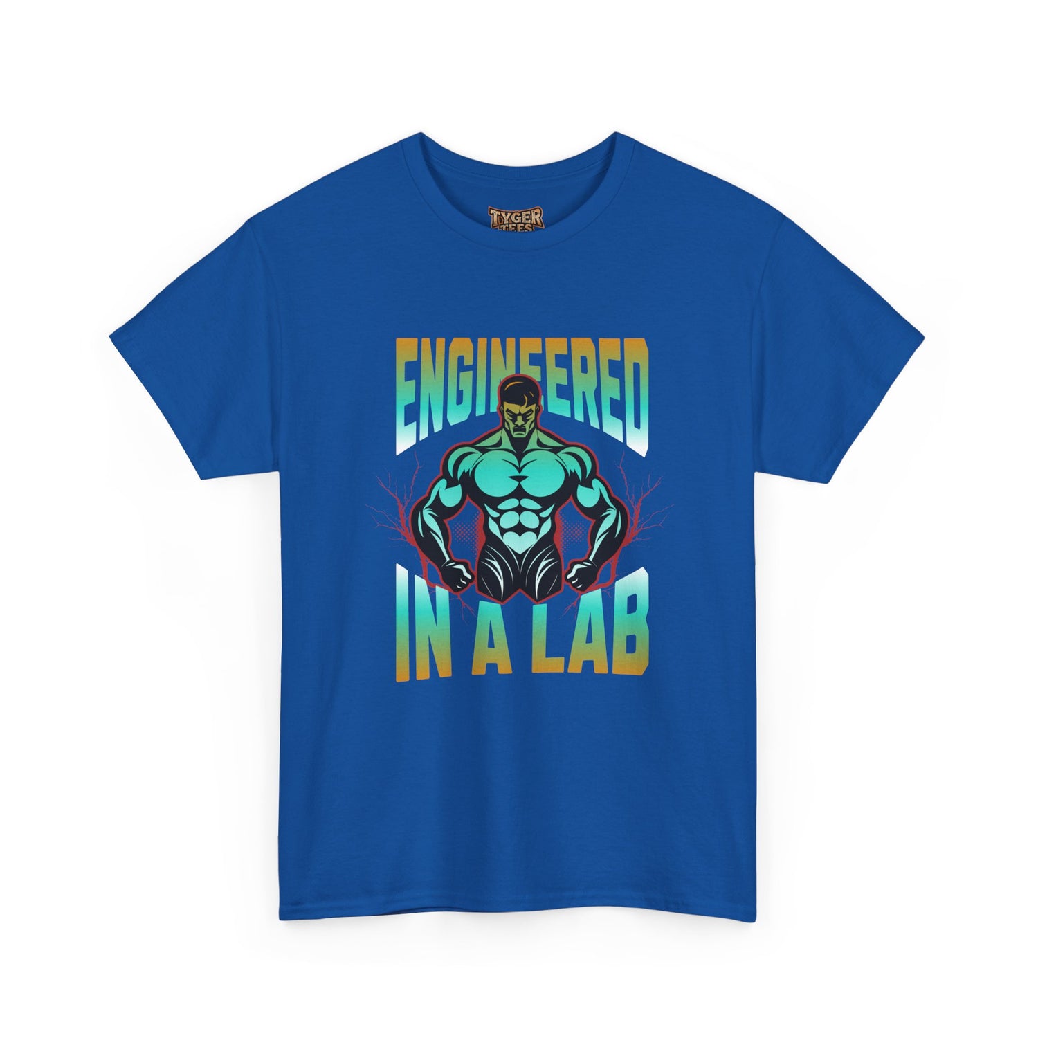 Engineered in a Lab T-Shirt — Muscle Science Gym Tee
