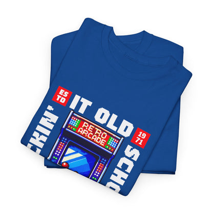 Old School Arcade T-Shirt — "Kickin&