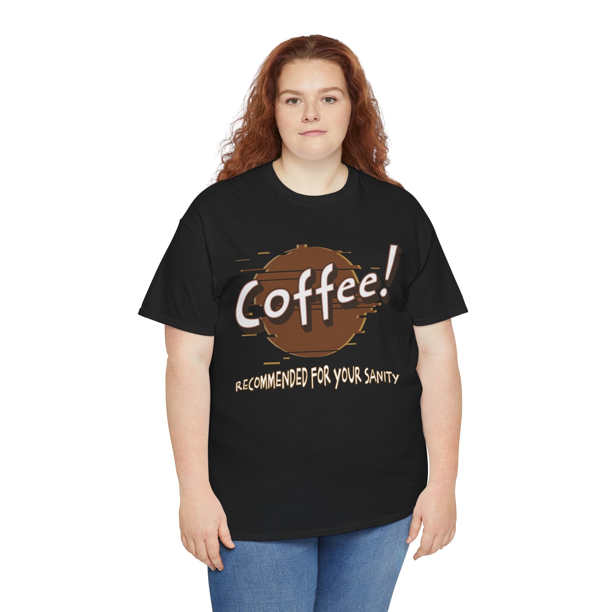 Coffee! Recommended For Your Sanity – Funny Coffee Lover T-Shirt