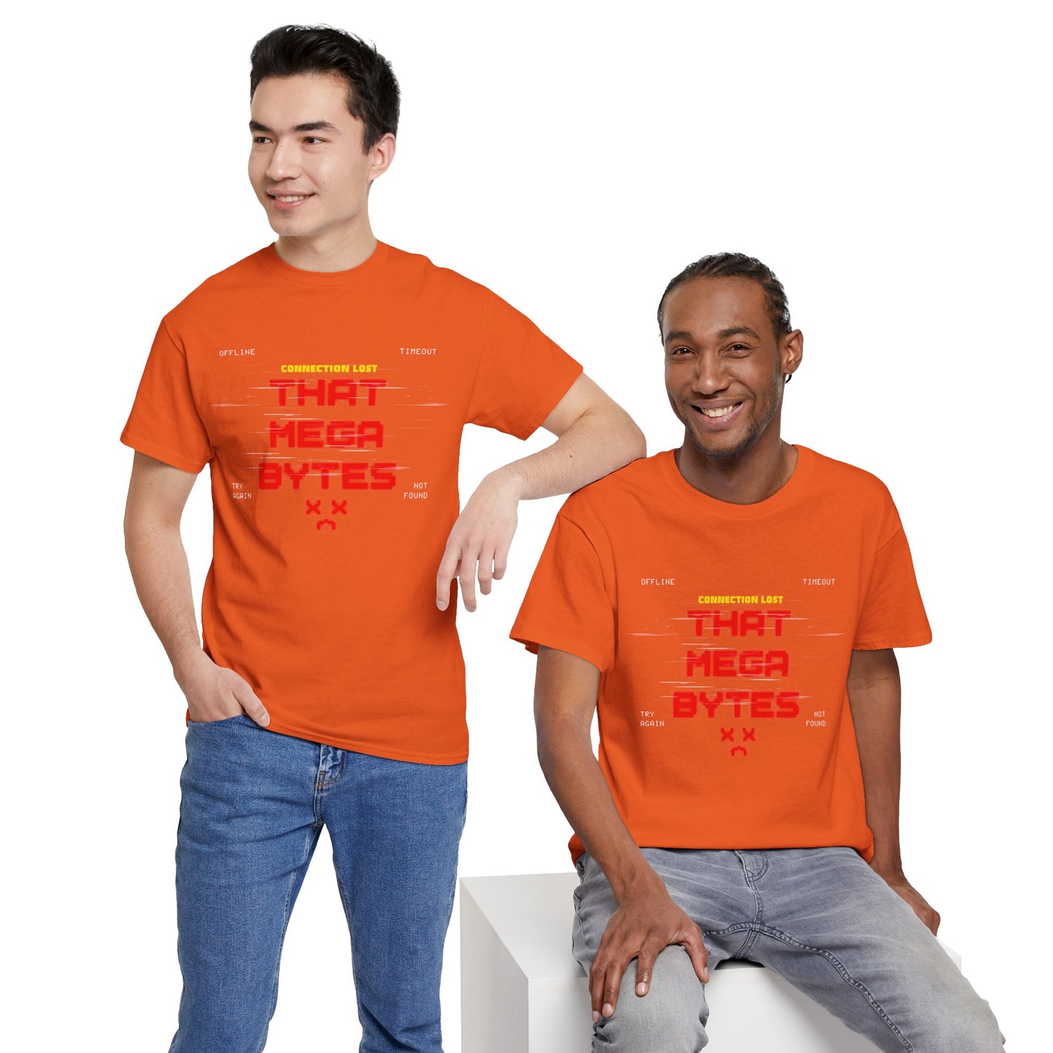 That Mega Bytes | Retro Glitch Gaming T-Shirt for Gamers &amp; Coders