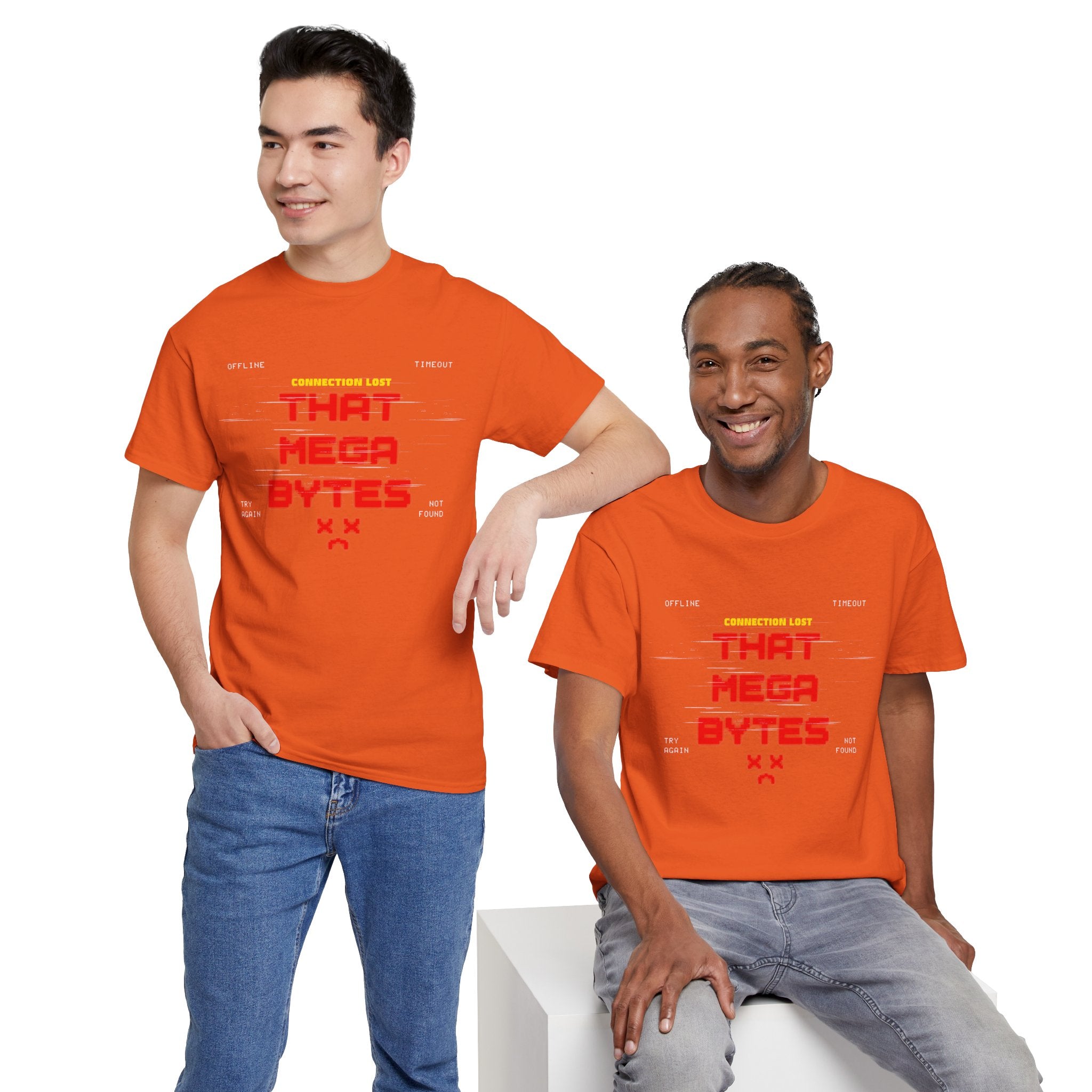 That Mega Bytes | Retro Glitch Gaming T-Shirt for Gamers &amp; Coders