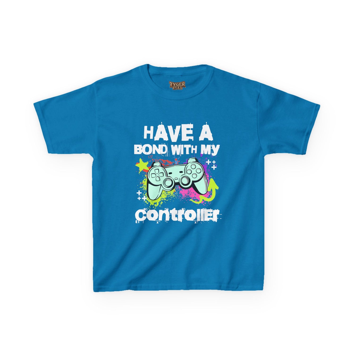 Kids Tee — "Have a Bond With My Controller" Gaming Graphic Shirt