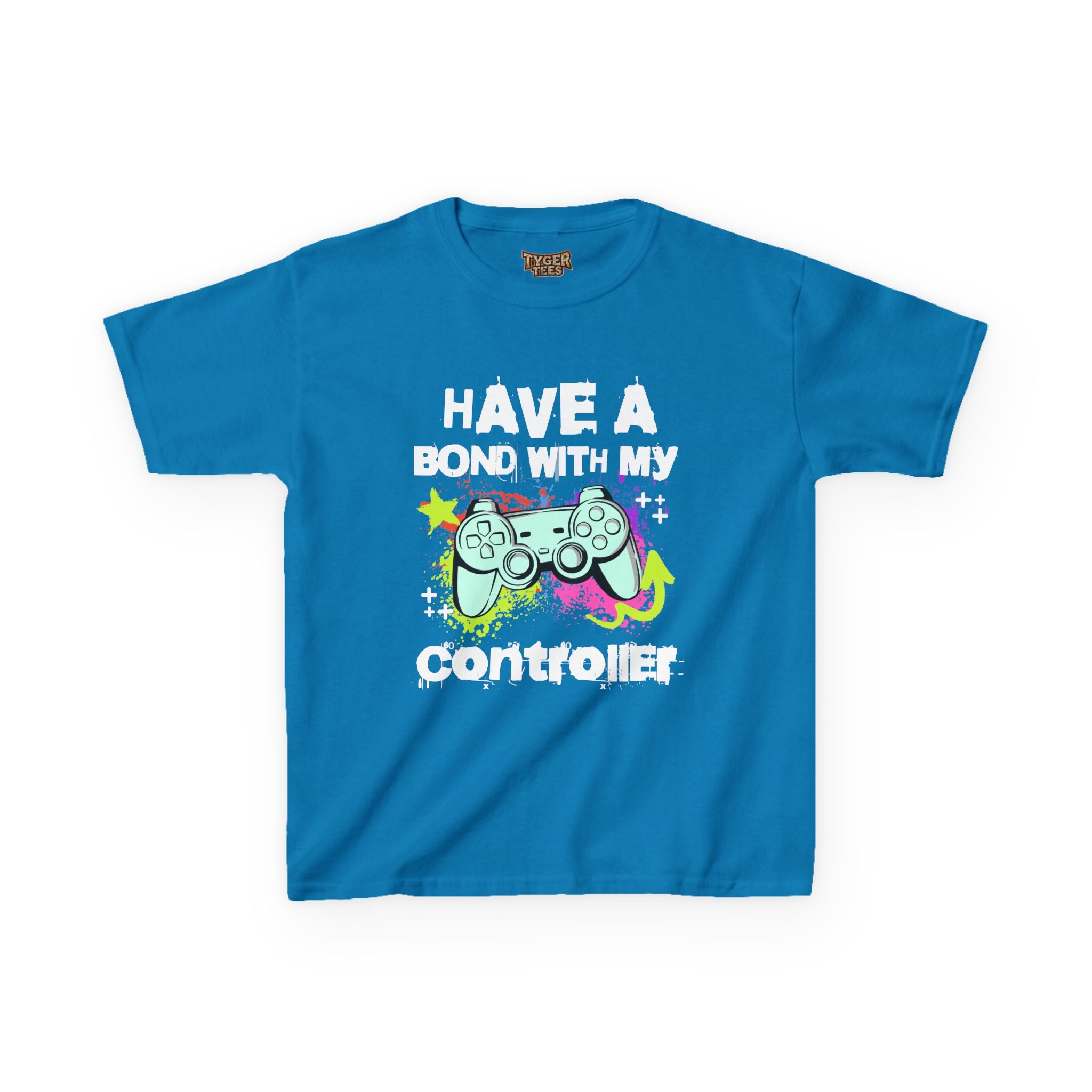Kids Tee — "Have a Bond With My Controller" Gaming Graphic Shirt