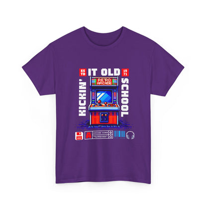 Old School Arcade T-Shirt — "Kickin&