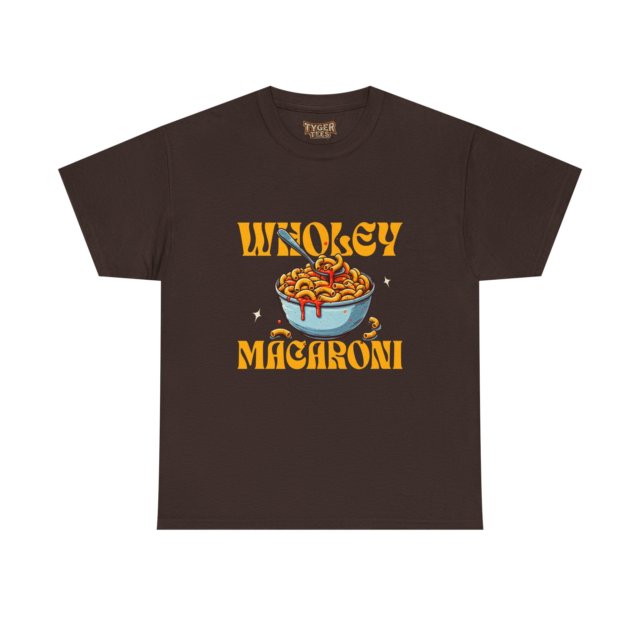 Holy Macaroni Unisex Tee, Funny T-Shirt, Casual Graphic Shirt, Gift for Pasta Lovers, Foodie Apparel, Comfortable Everyday Wear