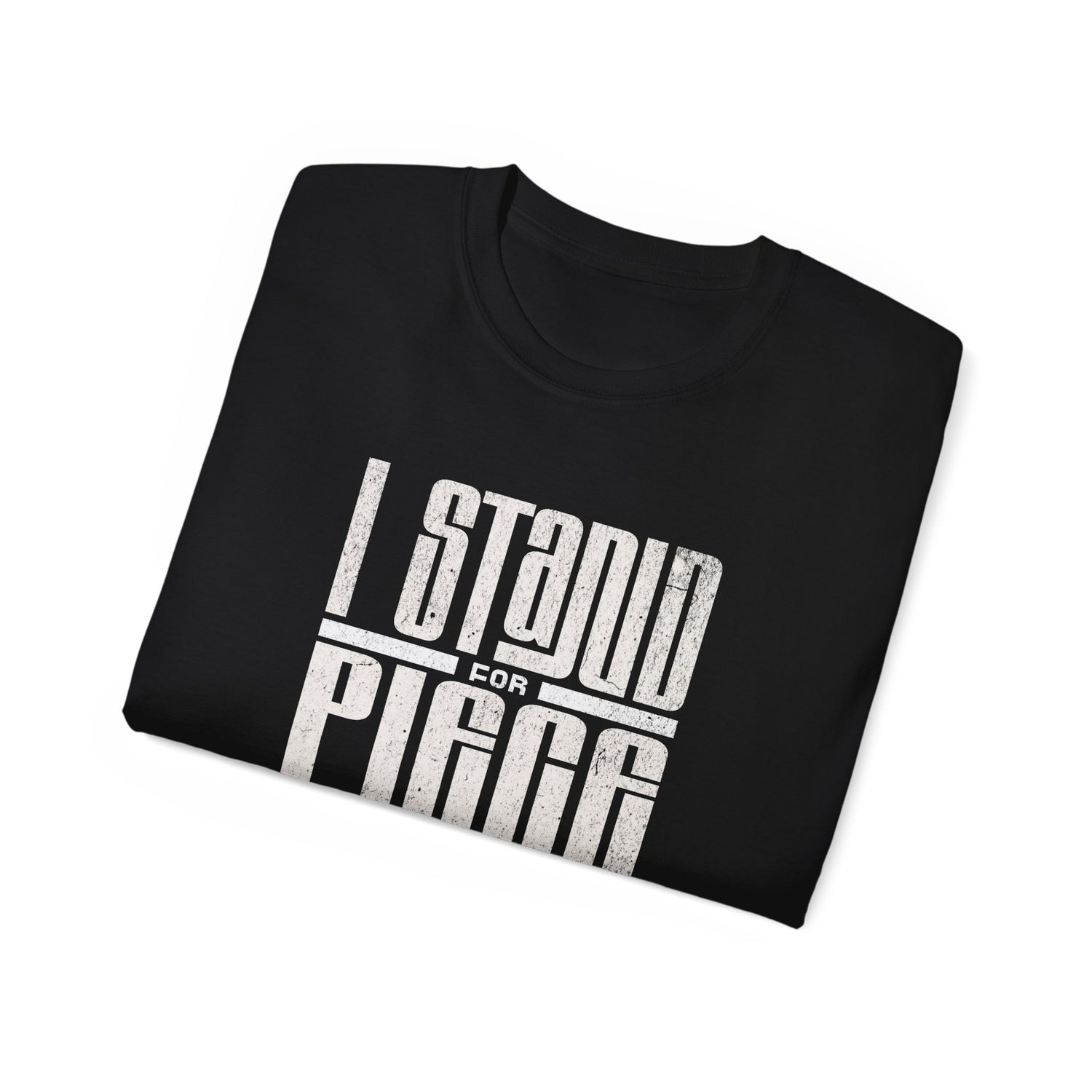 I Stand For Piece of Blueberry Pie Cotton T-Shirt