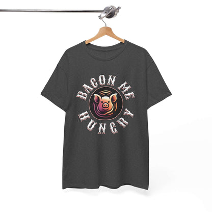 Bacon Me Hungry T-Shirt | Funny Pig Graphic Tee for Food Lovers