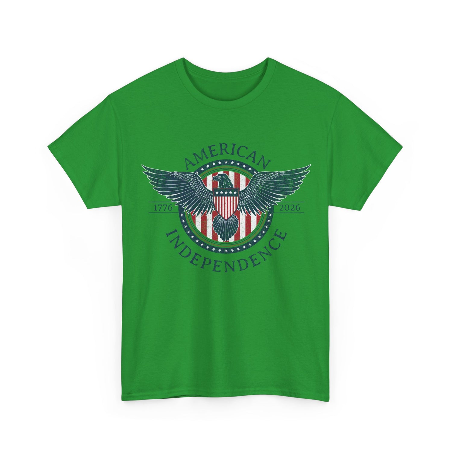 Independence Eagle Tee — American Independence 1776–2025 Vintage Flag Shirt