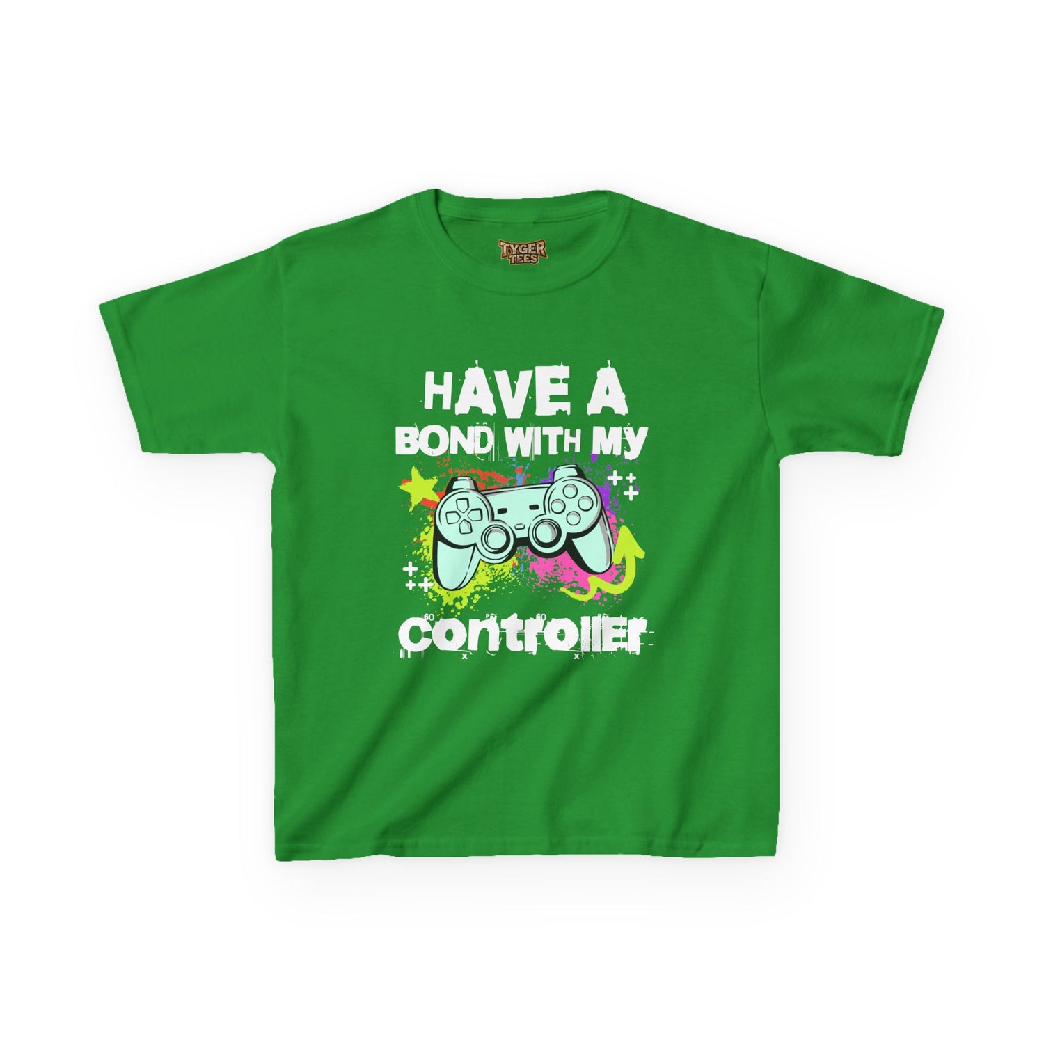 Kids Tee — "Have a Bond With My Controller" Gaming Graphic Shirt