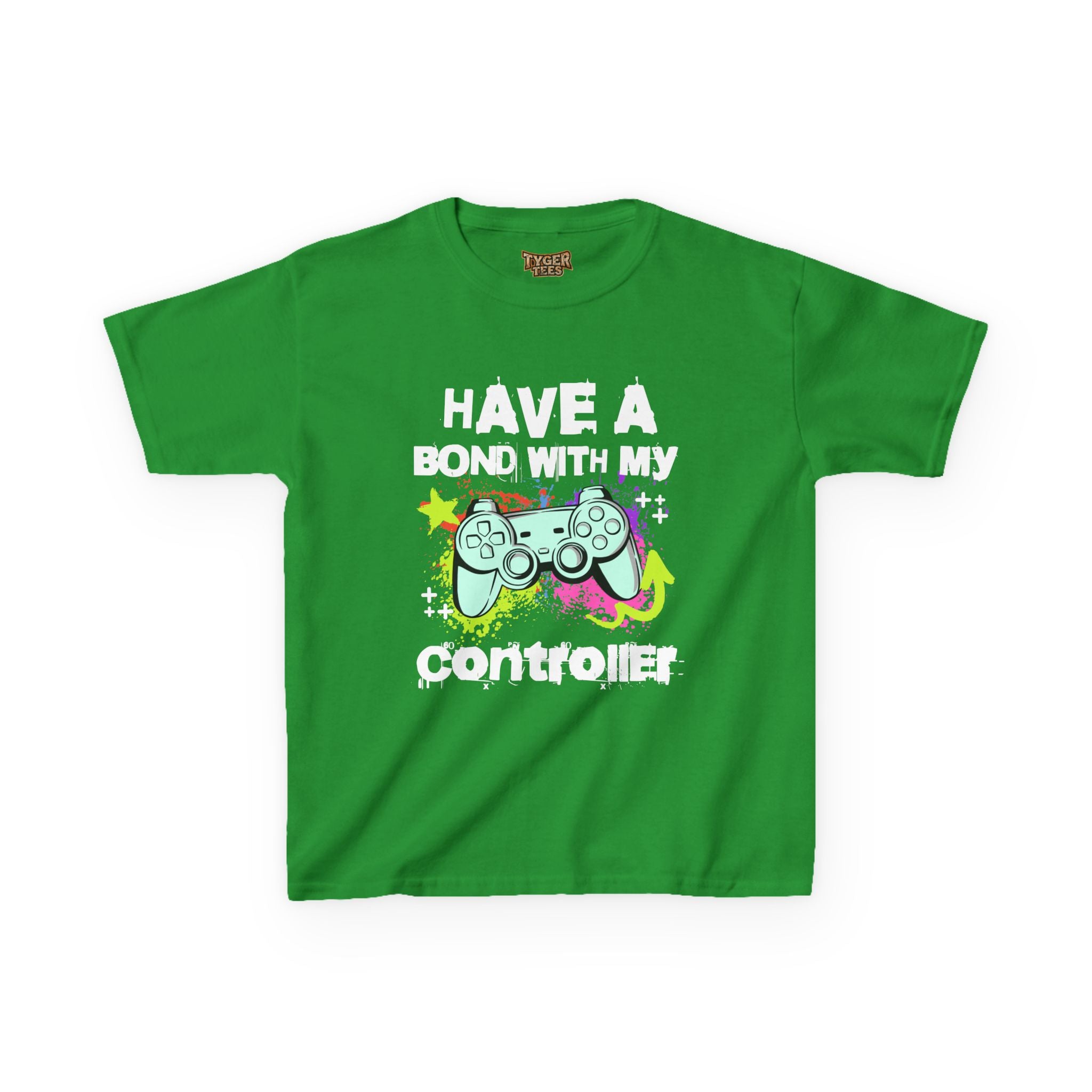 Kids Tee — "Have a Bond With My Controller" Gaming Graphic Shirt