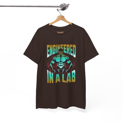 Engineered in a Lab T-Shirt — Muscle Science Gym Tee