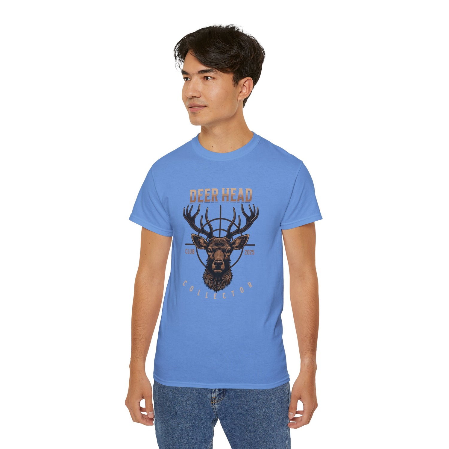 Deer Head Collector Cotton Hunting Tee