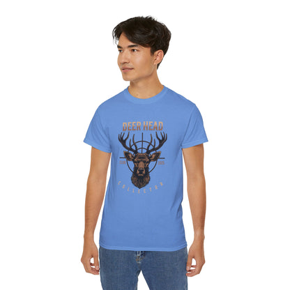 Deer Head Collector Cotton Hunting Tee